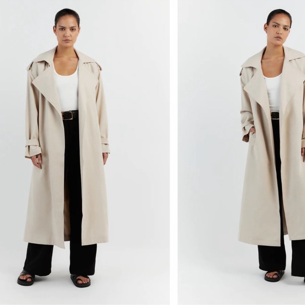 NWT DISSH Jamie Stone Trench Coat